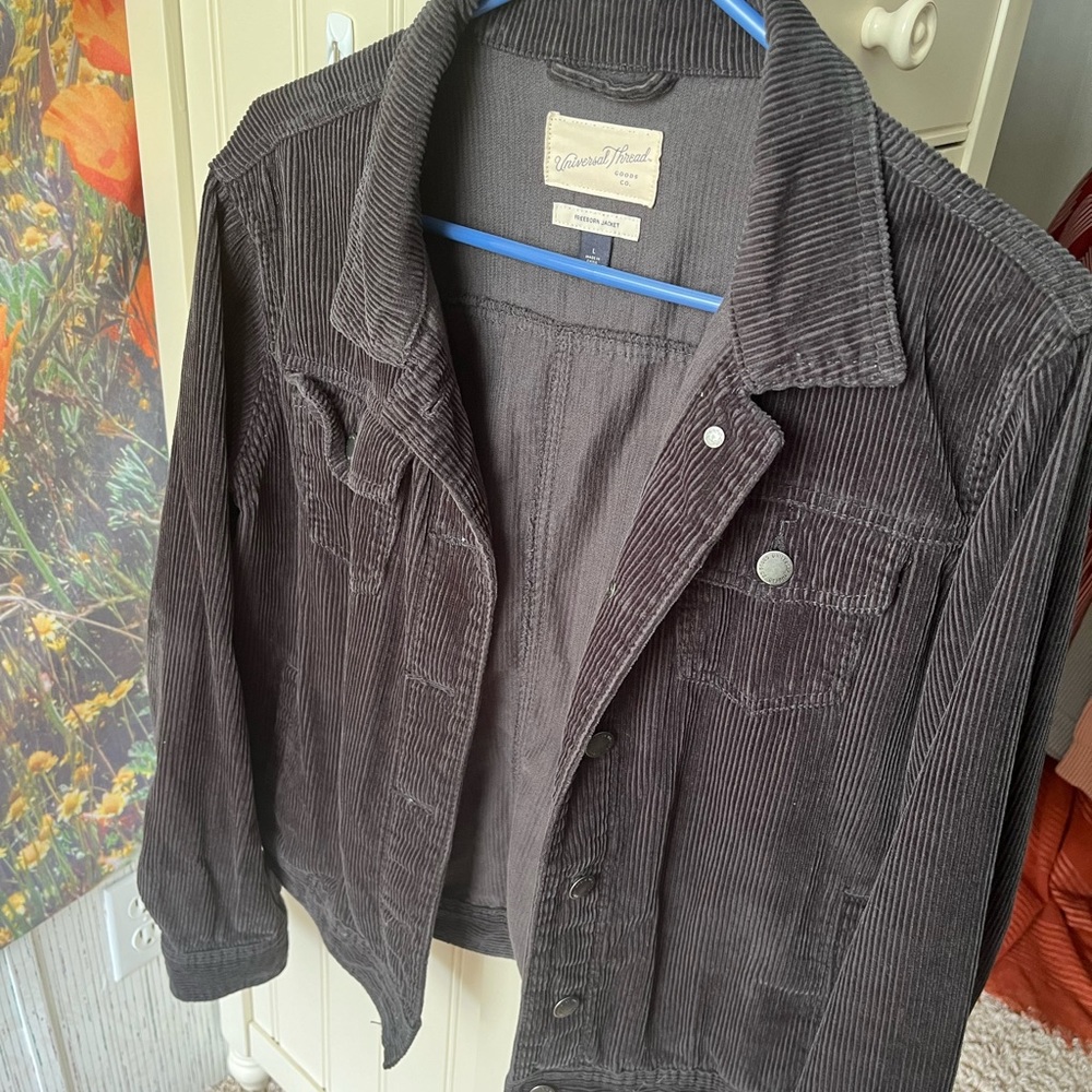 Universal Thread black corduroy jacket